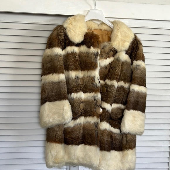 Vintage Rabbit Coat - Picture 1 of 2